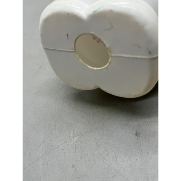 VTG Snowman BLOW MOLD Plastic Light COVERS 8" Blue Hat/Gloves No Light READ - Picture 7 of 7